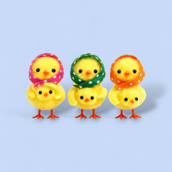 Pollitos pañuelito colores