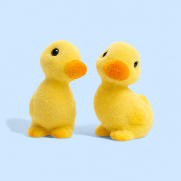Pato mini flocado